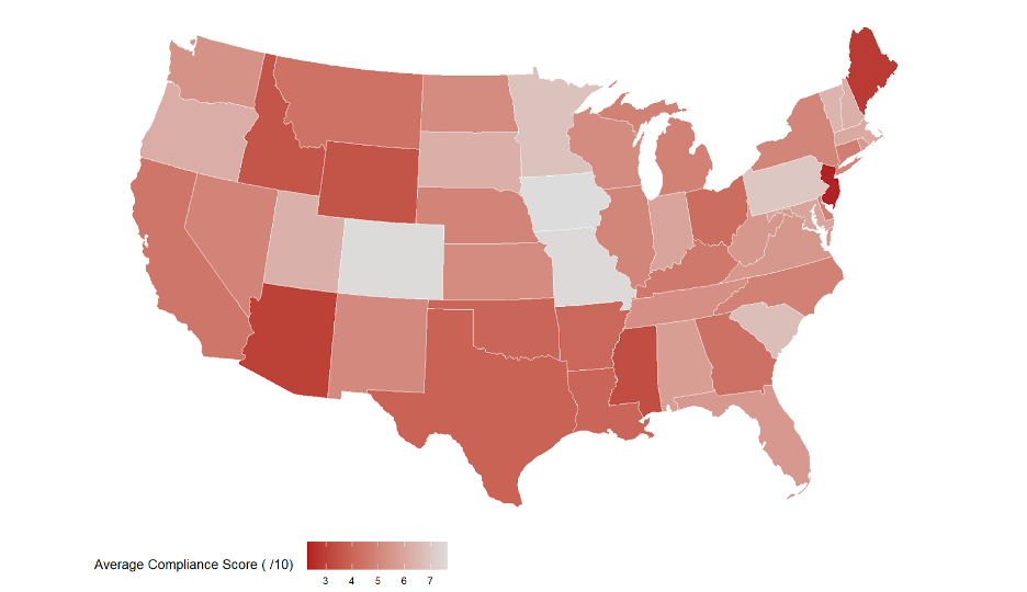 Hospital Compliance By State